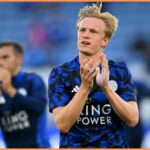 Victor Kristiansen v akcii pre Leicester vs Chelsea