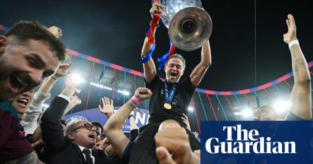 Lewis Enrique chráni ako jeden z šľachticov víťazstvom PSG | Lewis Enrique 

