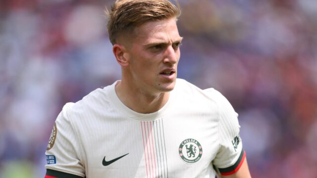 PHILADELPHIA, Pennsylvania - 20. juni: The Shirt of Liam Delap #9 af Chelsea FC vises inde i Chelsea FC -omklædningsrummet før FIFA Club World Cup 2025 Group D -kamp mellem CR Flamengo og Chelsea FC på Lincoln Financial Field den 20. juni 2025 i Philadelphia, Pennsylvania. (Foto af Carl Recine - FIFA/FIFA via Getty Images)