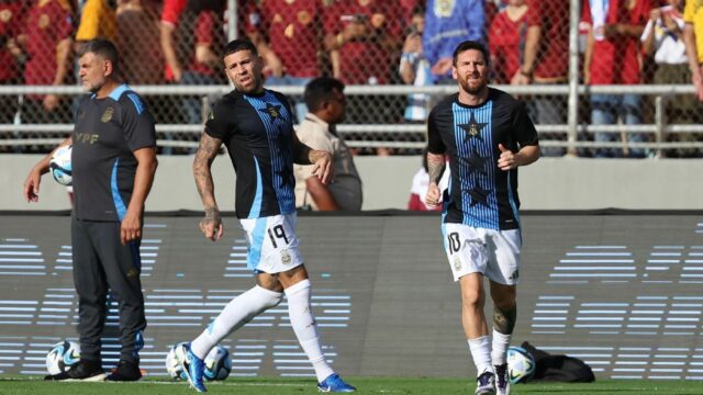 Lionel Messi Unicals do svetového pohára v roku 2026 - Nicolás Otomendi

