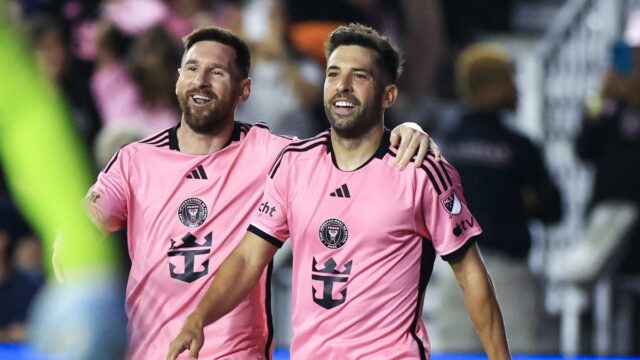 Lionel Messi a bývalá show Barca Alba Squad v tíme MLS All-Star

