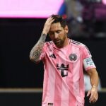 Inter Miami Lionel Messi strelil v prvej polovici zápasu štyri góly proti nedeľnému PSG