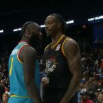 Hráči bývalí NBA Dwight Howard a Lance Stephenson dostali v sobotu večer divokú bitku