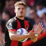 Liverpool 'Bournemouth Star Miloš Kerkez akceptuje dohodu o 40 miliónov GBP' Premier League Majstri leto výdavkov na 185,5 milióna libier