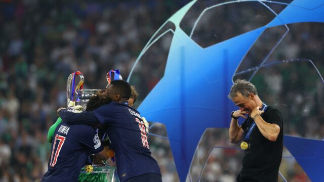 Luis Enrique šťastný, že dosiahne „konečný gól“ s PSG po získaní titulu Ligy majstrov

