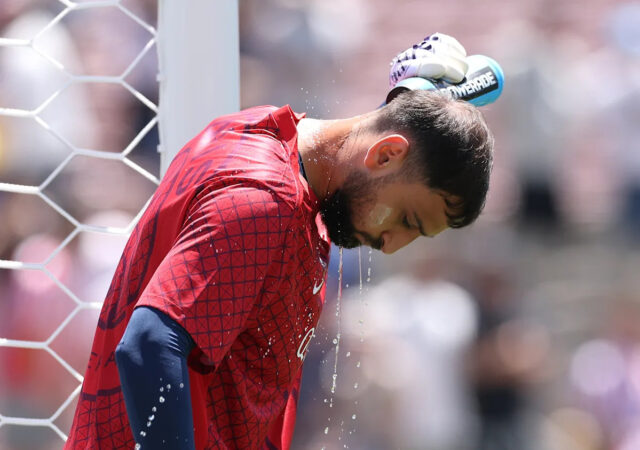 Pasadena, Kalifornia - 15. júna: Gianluigi Donnarumma z PSG Koel od Fifa Sall -Germain FC 15, 2025 v Pasadene v Kalifornii. (Foto: Stu Forster / Getty Images)