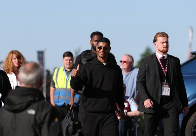 Marcus Rashford prichádza do Aston Villa vs Tottenham
