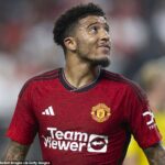 Manchester United údajne vedie rozhovory s Jadonom Sancho vyložením Jadona Sancho