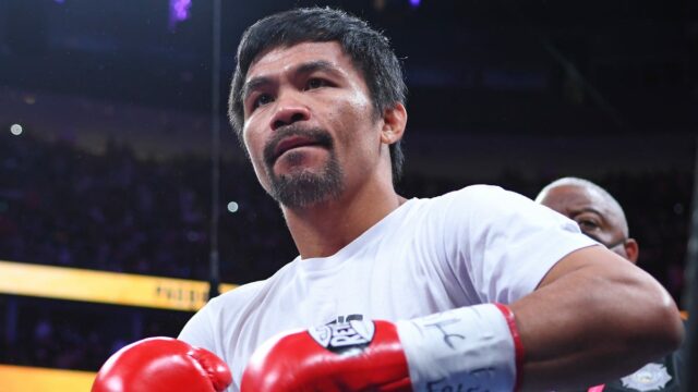 Manny Pacquiao prenasleduje históriu, keď sa vracia na 46

