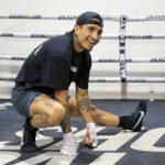 Mario Barrios mediálny výcvik pred WBC Welterweight Defense vs Manny Pacquiao