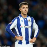 Martin Zubimendi údajne prišiel do Londýna pred presunom do Arsenalu