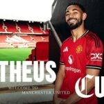 Matheus Cunha bol predstavený ako muž United po dokončení pohybu pohybu 62,5 milióna libier