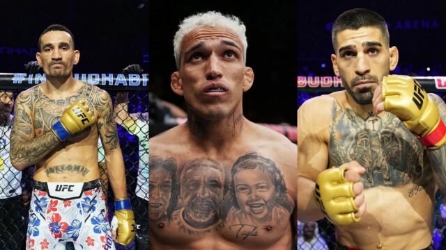 Max Holloway predpovedá chaos na začiatku Ilia Topuria proti Charlesovi Oliveire Fight na UFC 317

