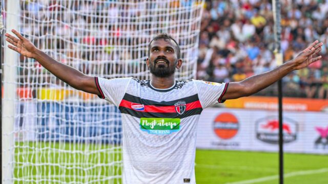 Medzinárodná India Jithin MS podpisuje predĺženie zmluvy Northeast United FC zmluvy

