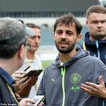 Záložník Bernardo Silva bol vymenovaný za kapitána Manchester City pre novú sezónu