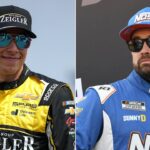 Mesto NASCAR Mexico: Ricky Stenhouse Jr konfrontuje Carson Hocevar