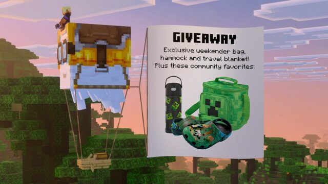 Minecraft oznamuje darček na oslavu kvapky letnej hry

