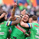 Josh Papalii Limited, čo bola rekordná hra, sa snaží pomôcť Canberre Raiderovi zapečatiť Sydney Roosters