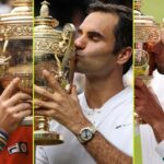Muži vyhrať 3 byt Wimbledon tituly