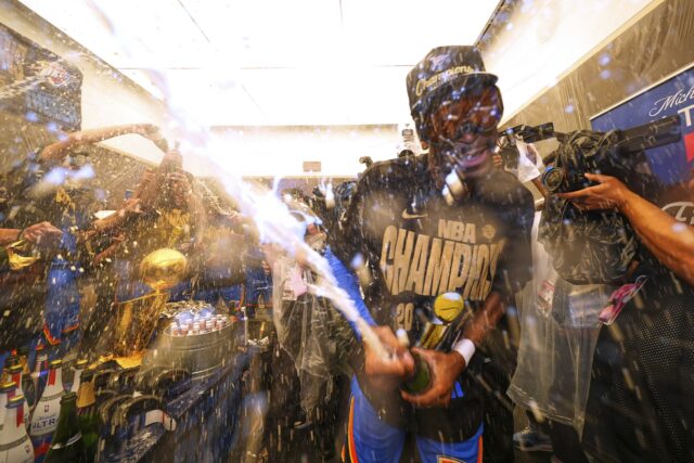 Shai Gilgeous-Alexander NBA OKC Thunder Championship