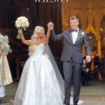 Zack a Nicolette Wilson vzali uzol v katedrále sv. Patrika v sobotu v New Yorku