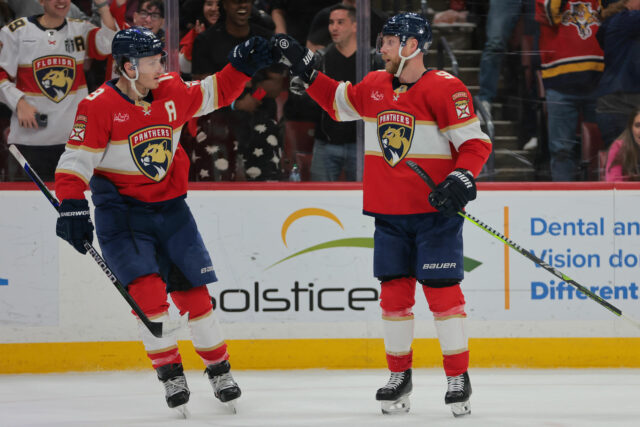 NHL X RIP MATTHEW TKACHUK, Sam Bennett za to, že opustil bomby F v inšpiračnej reči Stanleyho pohára Connora McGregora

