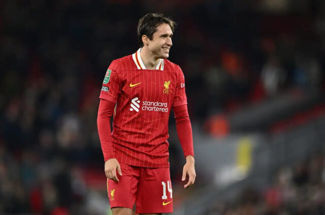 Neapol stále v kontakte pre Liverpool's Federico Chiesa