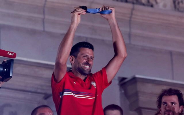Novak Djokovic Paris Olympics 2024