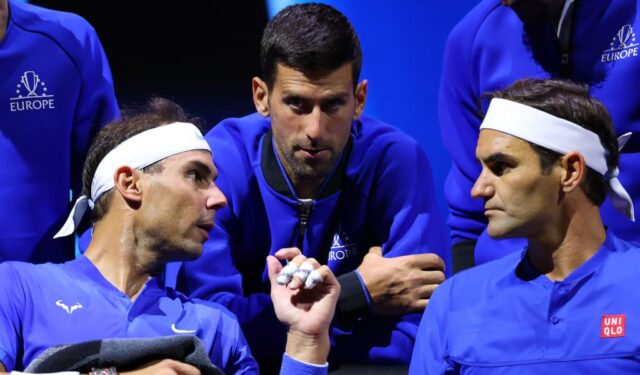 Novak Djokovic, Roger Federer a Rafael Nadal počas diskusie uznávajú „stratu“

