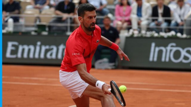 Novak Djokovic dosiahne francúzske otvorené pódium, zatiaľ čo zostavuje blok

