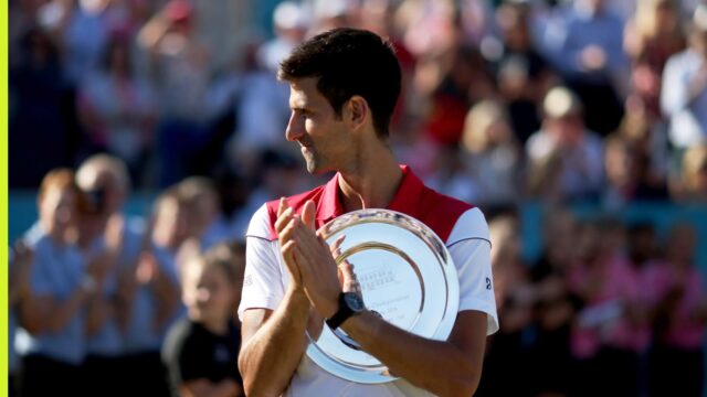 Novak Djokovic, hviezda Jannik Sinner

