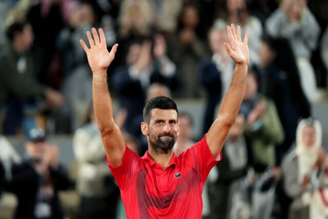 French Open od Novak Djokovic