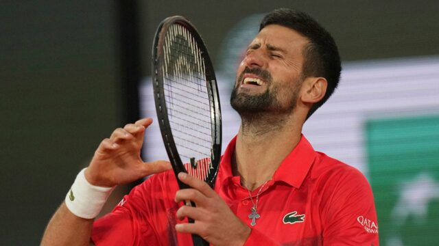 Novak Djokovic uvažuje o budúcnosti po francúzskej otvorenej strate pre Jannik Sinner

