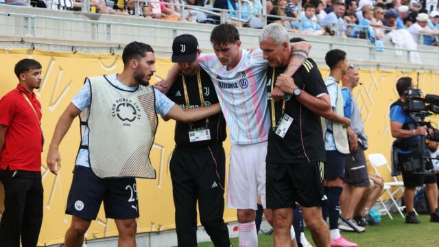Obranca Juventus Savona zo svetového pohára klubu so zranením

