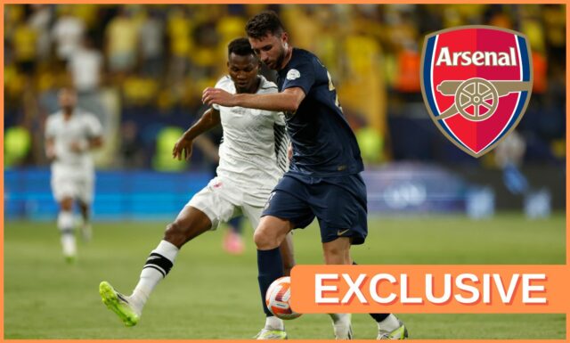 Aimrica Laporte oslavuje cieľ pre Al Nassr