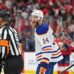 Oilers Matttias Ekholm, Kris Knoblauch Vracia 100% panvice