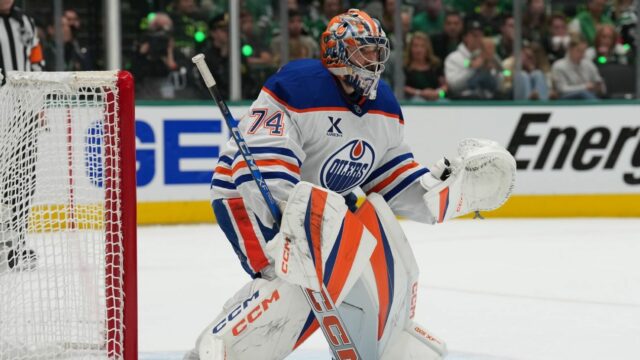 Oilers siahajú Stuart Skinner v bránke v povinnej hre 6

