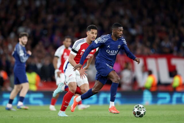 Ousman Dembélé z PSG vymenuje hru Arsenal za svoju najlepšiu sezónu

