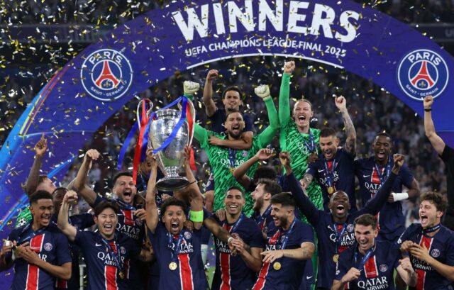 PSG vyhrá Ligu majstrov