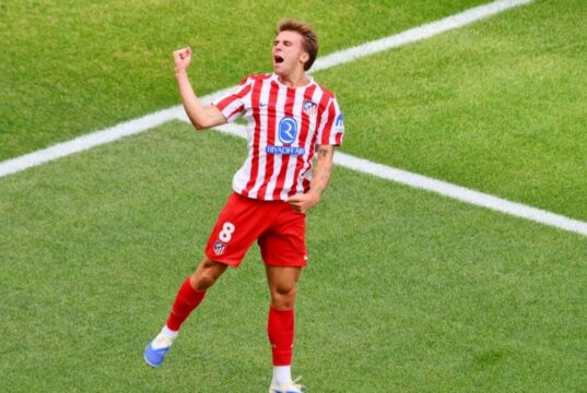 Pablo Barrios skóre dvakrát, Atletico Madrid Sail

