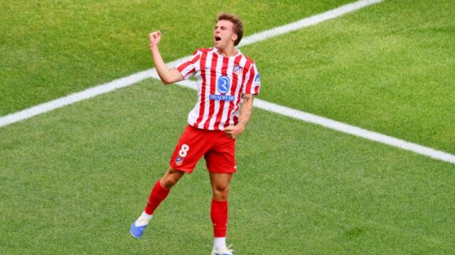 Pablo Barrios skóre dvakrát, Atletico Madrid Sail

