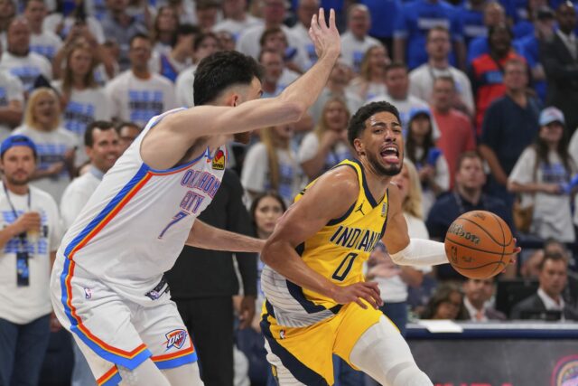 Pacers Tyrese Haliburton NBA End Game 5 Thunder