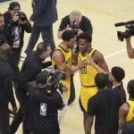 Bennedict Mathurin získal 27 bodov na lavičke, Tyrese Haliburton pridal 22 a Indiana Pacers znovu získal vedenie vo finále NBA tým, že v stredu v noci absolvoval mesto Thunder Oklahoma City 11-107.