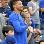 Patrick Mahomes a jeho manželka Brittany sú majiteľmi Royals menšín od roku 2021