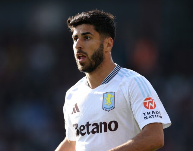 Marco Asensio v akcii pre Aston Villa