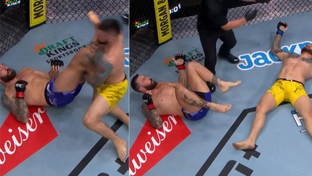 Paul Craig Vs. Rodolfo Bellato žiadna súťaž, nelegálny kop

