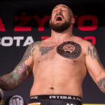 Phil de Fries počas vyváženého obradu pred KSW 57, vo Varšave, Poľsko, 18. decembra 2020.