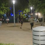 Polícia v meste Oklahoma City reagovala na nedeľu večer na finále NBA 7. Keď hráči a fanúšikovia hromu oslávili tím 103-91 víťazstiev nad Indiana Pacers