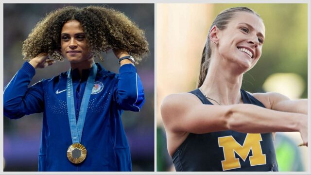 Sutherland v roku 2023 divízia NCAA a Championship of the Track and Camp de la Ncaa a muži a ženy - (Zdroj: Getty)