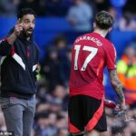 Alejandro Garnacho padol s Rubenom Amorimom po odchode z Xi Man United do finále Európskej ligy